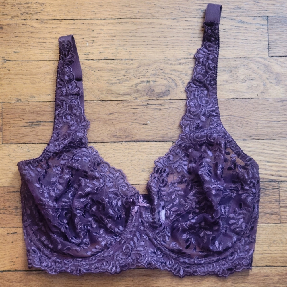 Beautiful lace bra with underwire